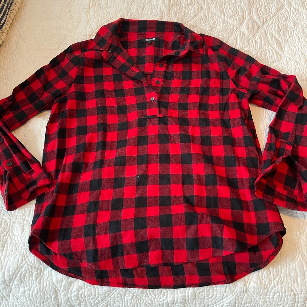 Madewell flannel shirt